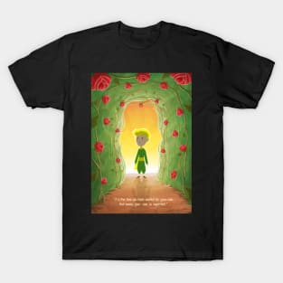 The little prince and the roses. T-Shirt